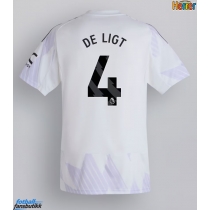 Manchester United Matthijs de Ligt #4 Bortedrakt 2025-26 Kortermet